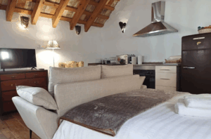 Chalet adosado en Vejer Sofa y cama